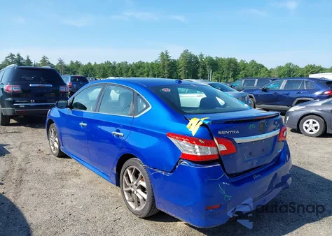2014 Nissan Sentra Sr z USA, uszkodzony, nr VIN 3N1AB7AP8EL615444
